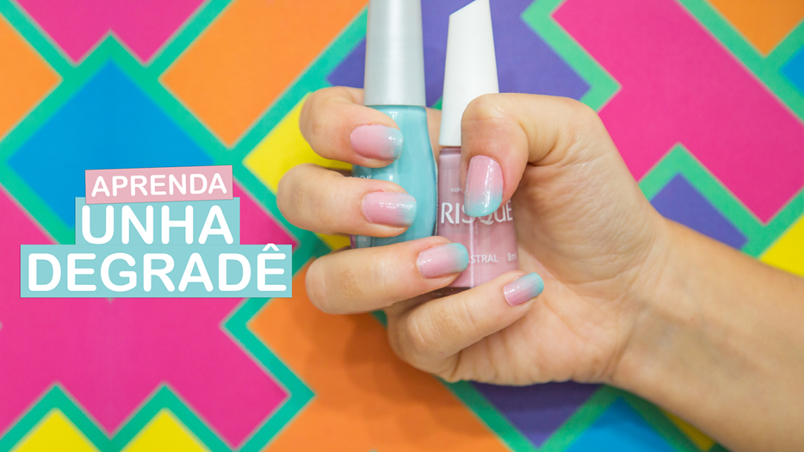 DIY – Unha Degradê
