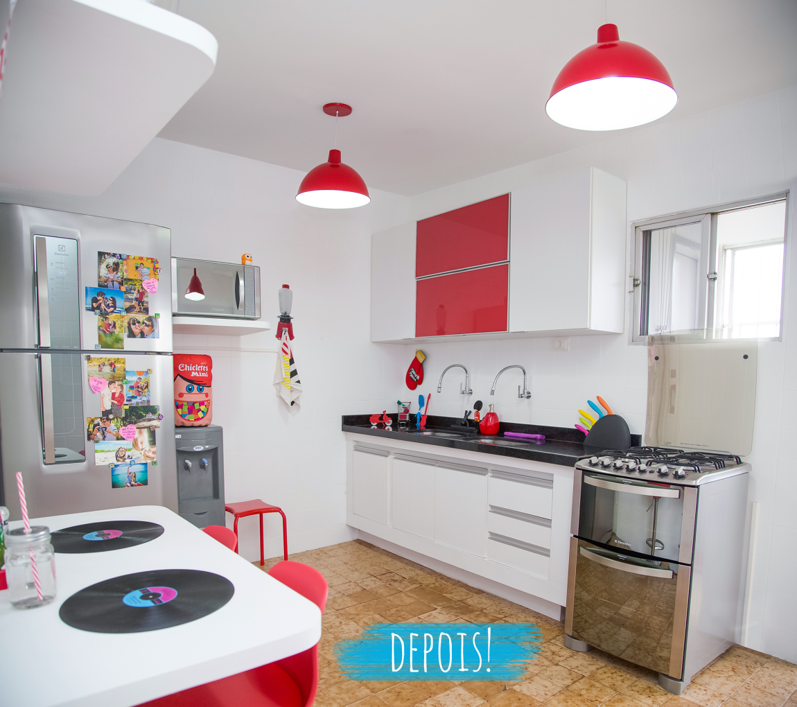 Tour pela minha cozinha (Antes e depois)!!